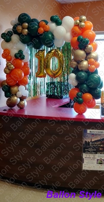 Decoration de fête d'anniversaire Props Store Ouvrir l'ouverture