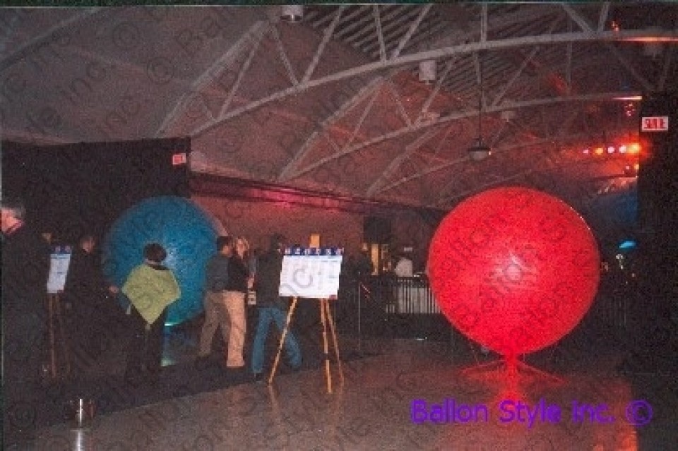 Décor aréna 11, (ballons 8 pieds)