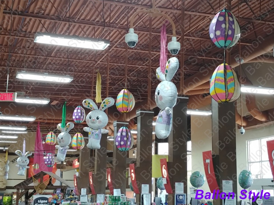 Décor épicerie - Pâques 67