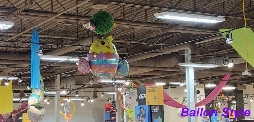 Décor épicerie - Pâques 3