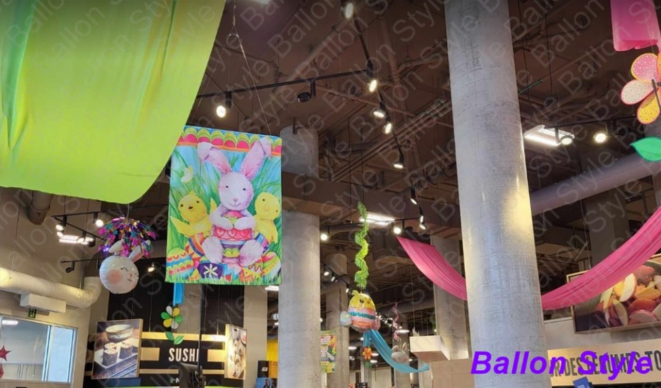 Décor épicerie - Pâques 4