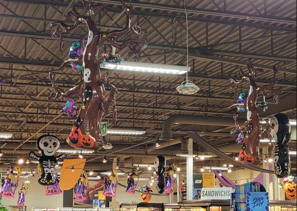 Décor épicerie - Halloween 67